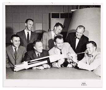 (SPACE.) Collection of early NASA photographs from the Mercury program.